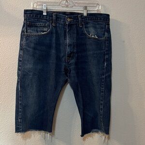Pendleton Blue Denim Jean Shorts